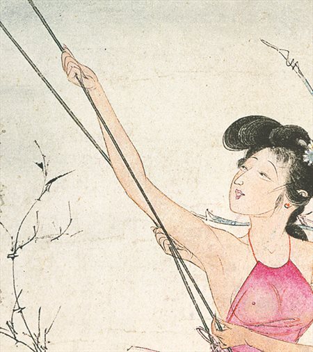 彝良县-胡也佛的仕女画和最知名的金瓶梅秘戏图
